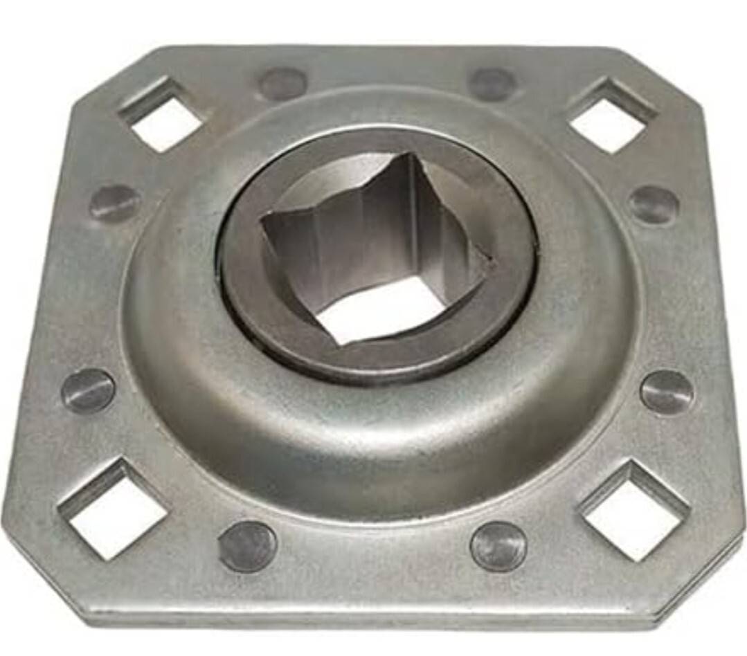 FD209RM, FD209R, DHU1-1/8S-209 Riveted Flanged Disc Harrow Bearing 1-1/8″ Bore
