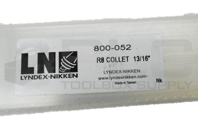 NEW LYNDEX-NIKKEN 800-052 R8 COLLET 13/16″