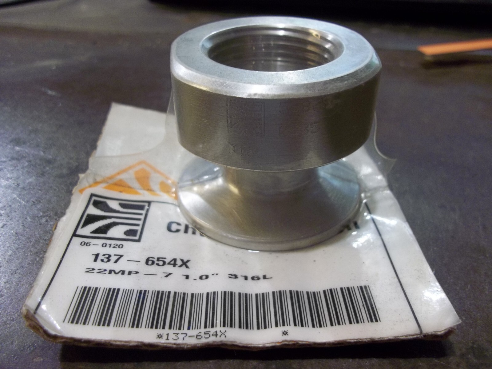 CHERRY-BURRELL 137-654X REPLACEMENT PART 22MP-7 1.0″ 316L (306-2)