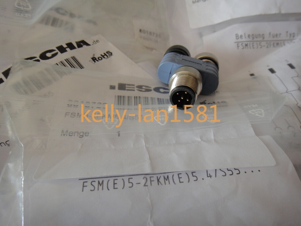 1pc New ESCHA connector FSM5-2FKM5.4/S55