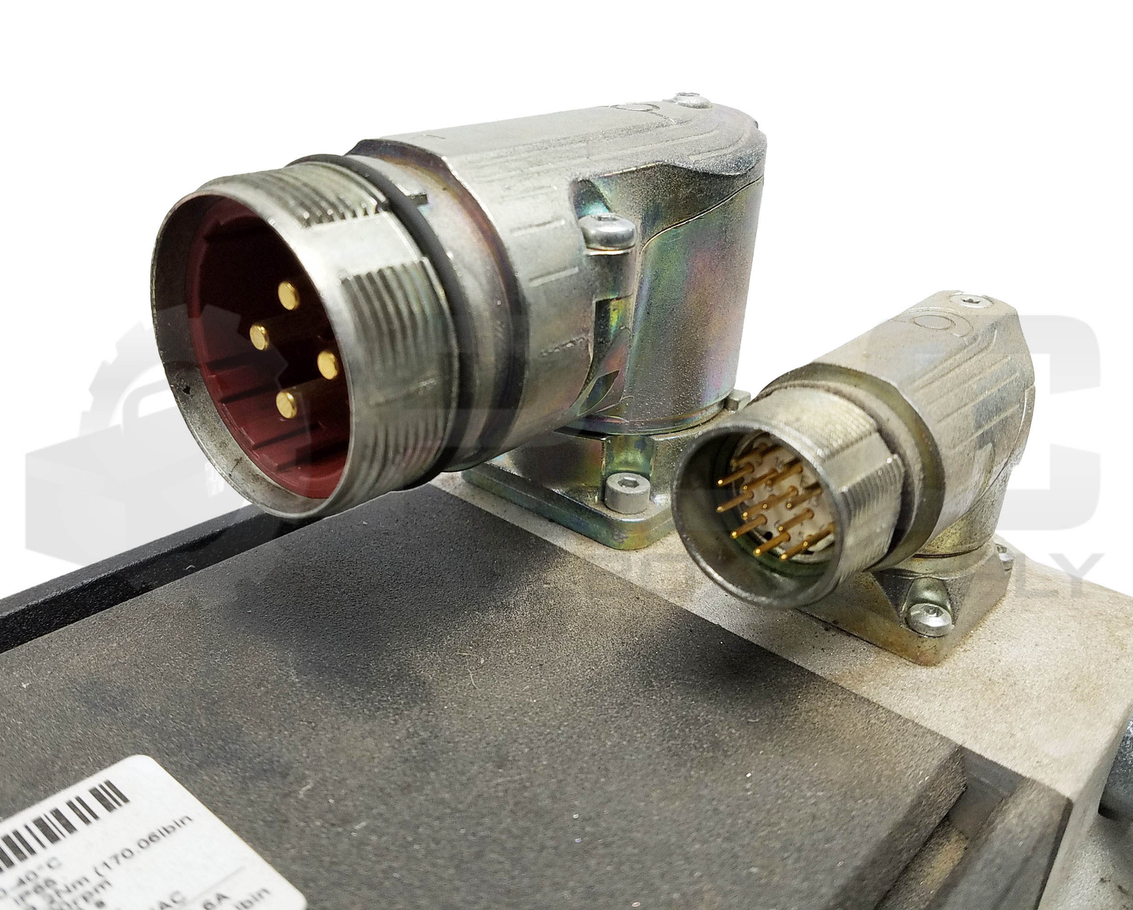 EMERSON CONTROL TECHNIQUES 190U2B300BACAA215320 SERVO MOTOR *PARTS/NOT WORKING