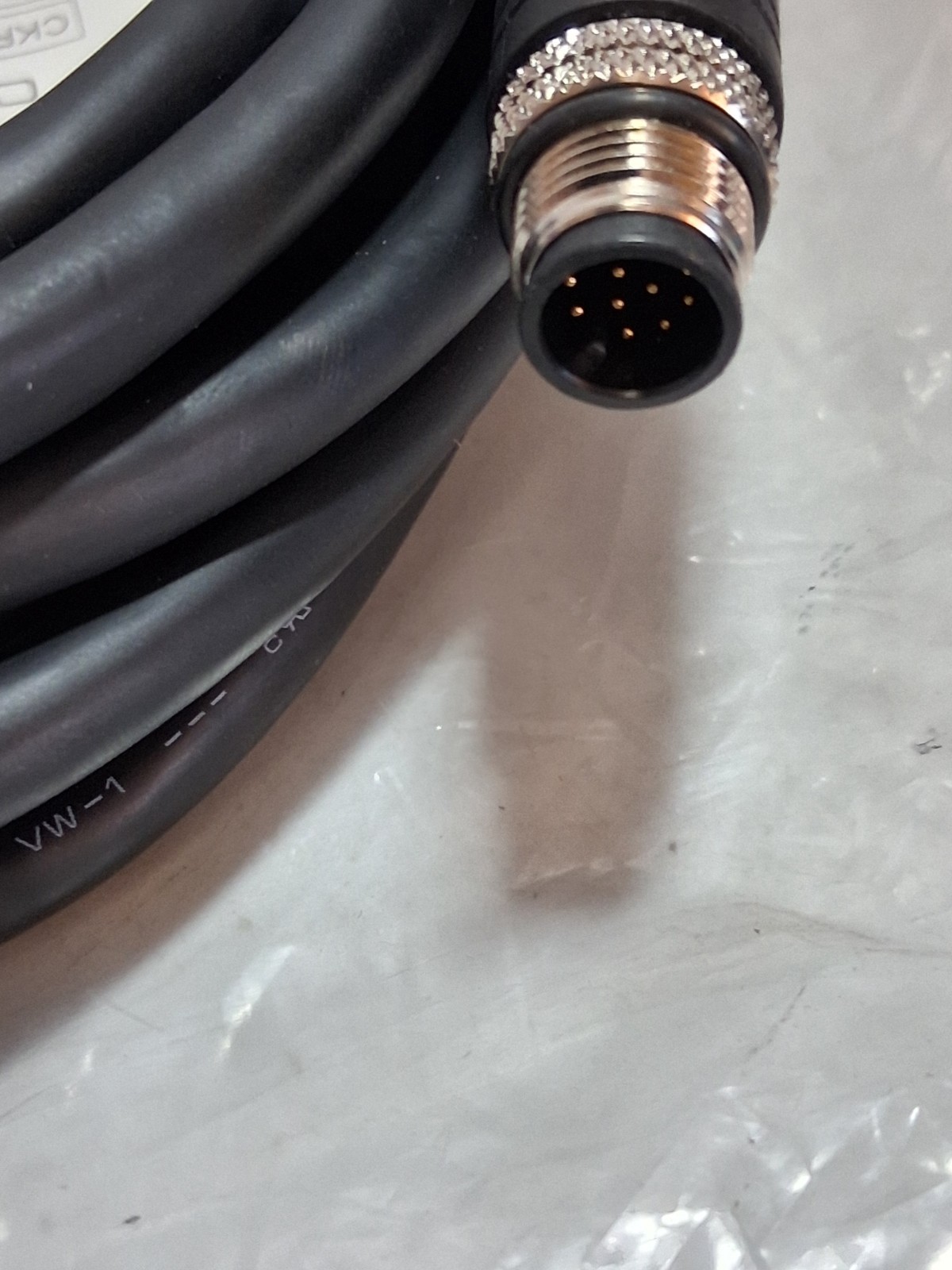 COGNEX CKR-200-CBL-EXT CONNECTING CABLE 6M 12 PIN MALE AND FEMALE NIB