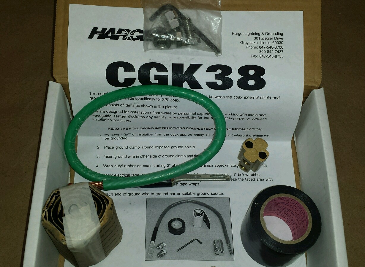 Harger LAB12106XO Lightning Arrestor Box Kit 12″ x 10″ x 6″ Enclosed Box