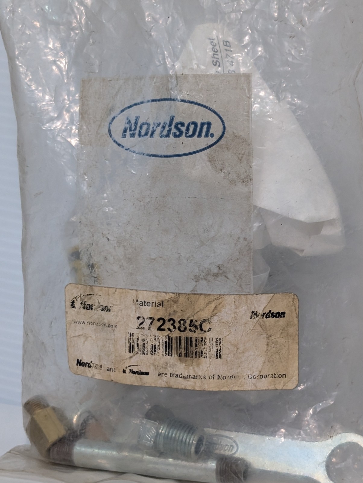 Nordson 272385C Repair Kit  Spare Parts Kit – Sealed in OEM Packaging
