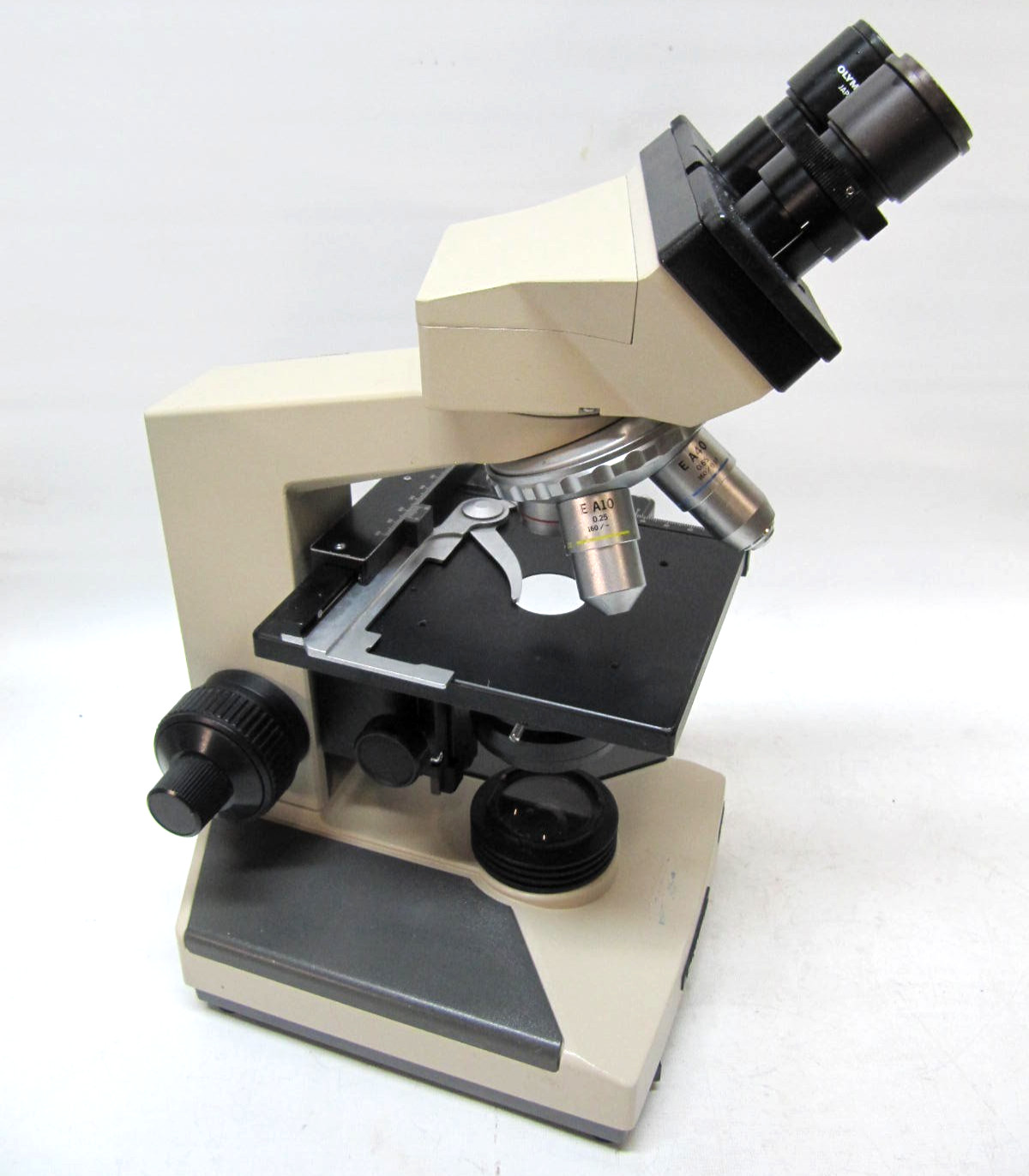 Olympus CH-2 Binocular Microscope Mechanical Stage CHT