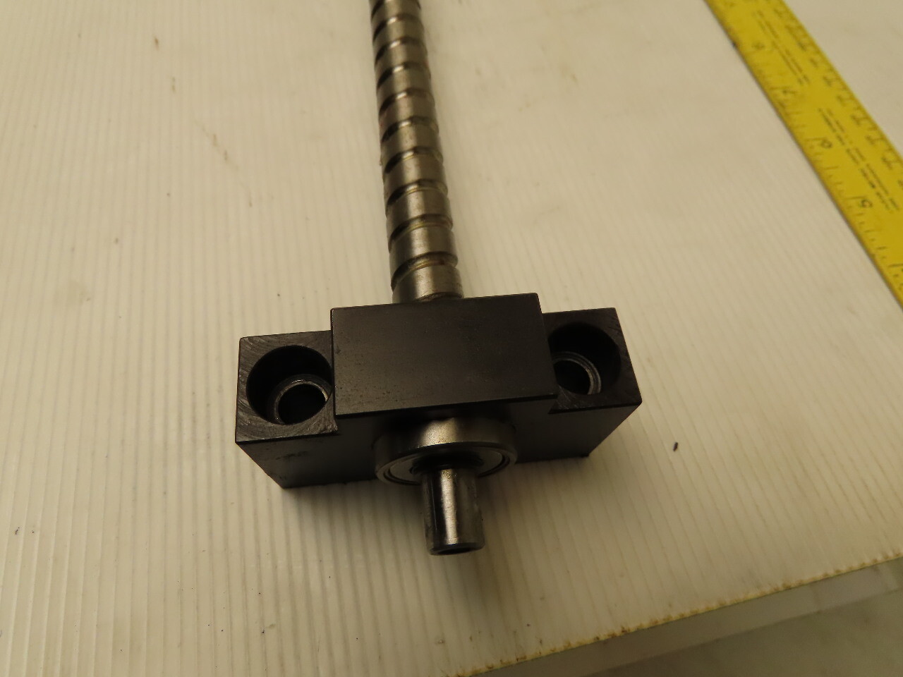 15mm OD Ball Screw And Nut 9.5mm Pitch From CMM CNC DIY 24″ Stroke