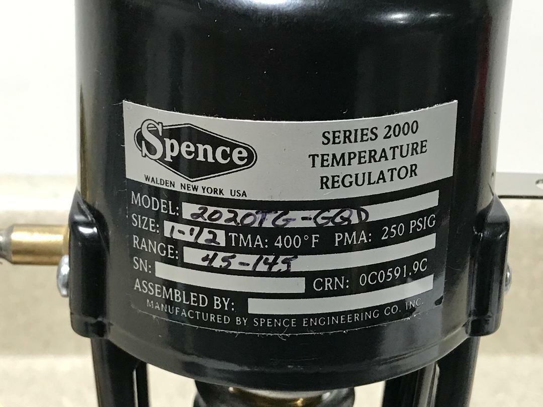 Spence Engineeering 2020TG-GQD 1 1/2″ New