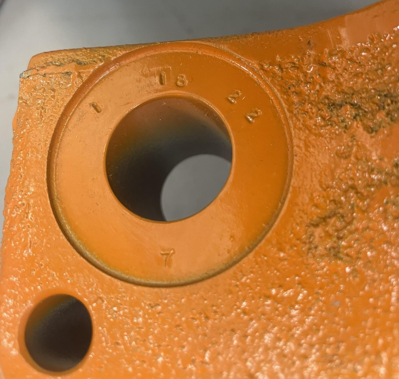 PULVA P-4133 Pulverizer Product Model C SHAFT BEARING MOUNT