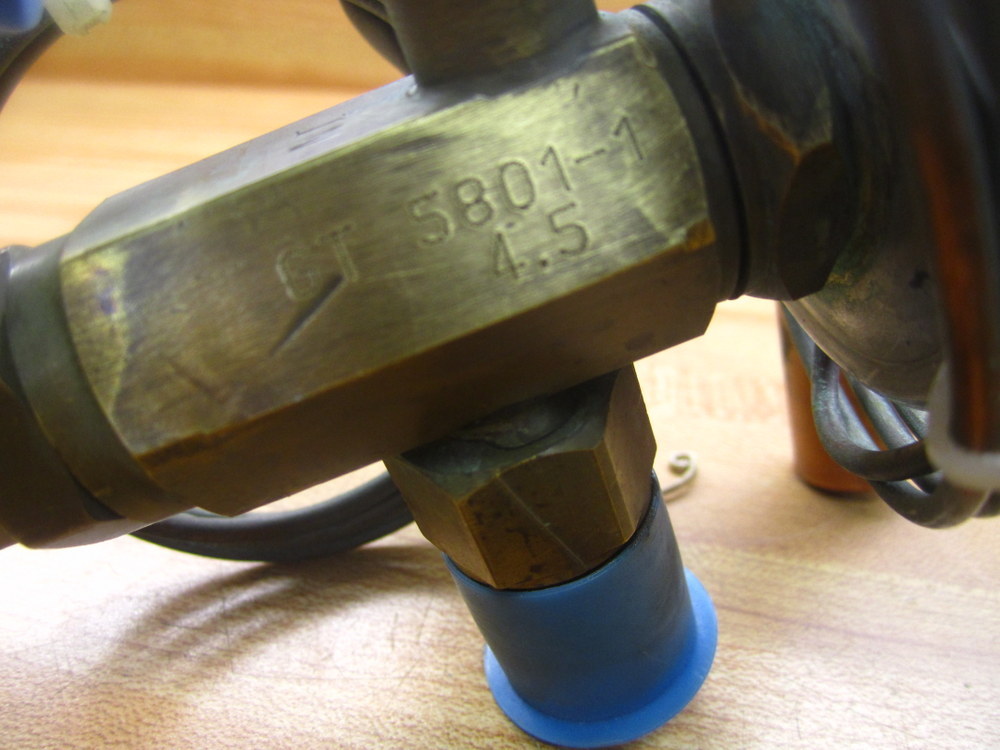 Part GT 5801-1 Thermal Expansion Valve GT58011