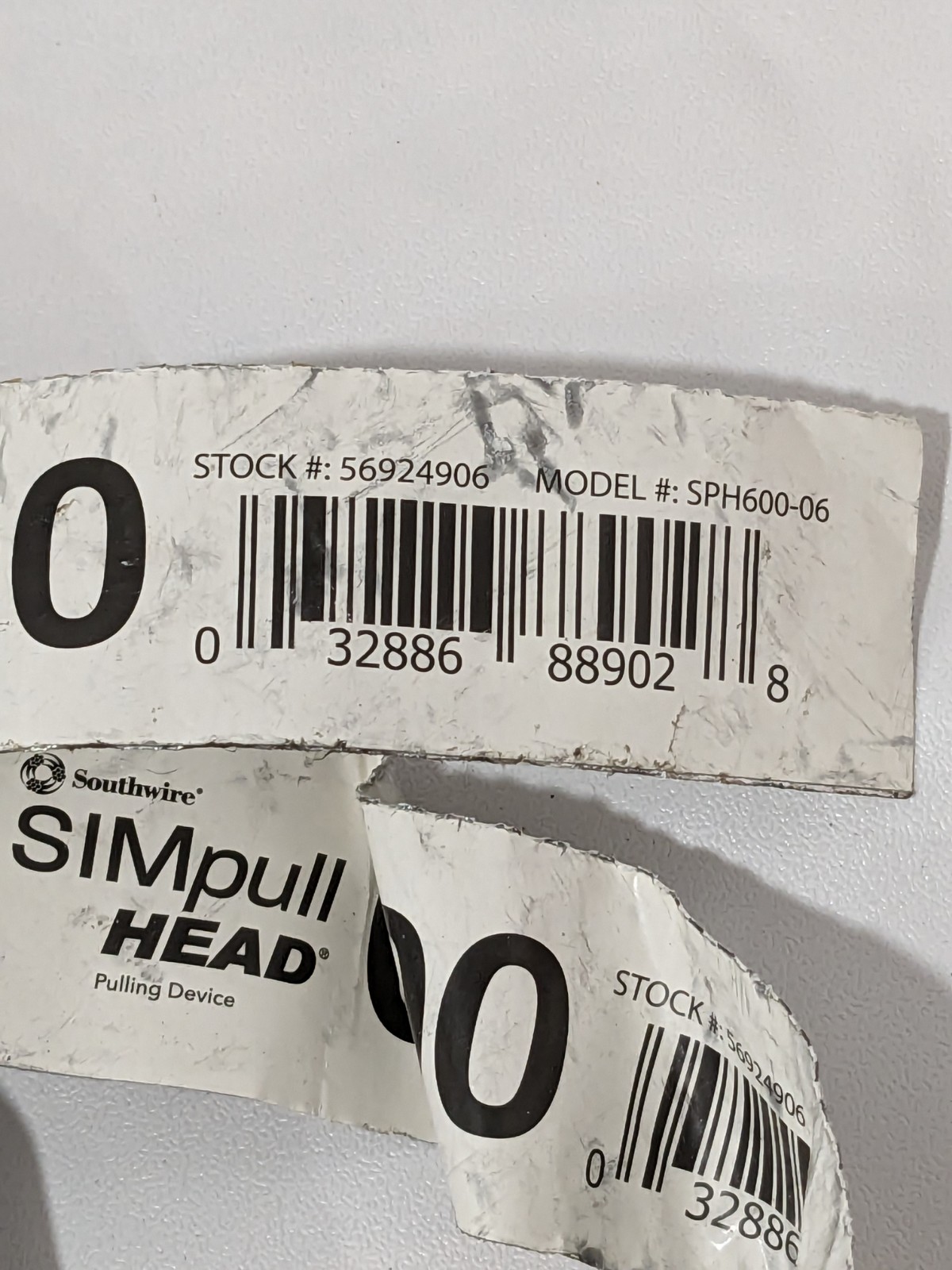 Southwire Maxis 600 kcmil SIMpull HEAD 6″ Pulling Device Qty 2 SPH600-06