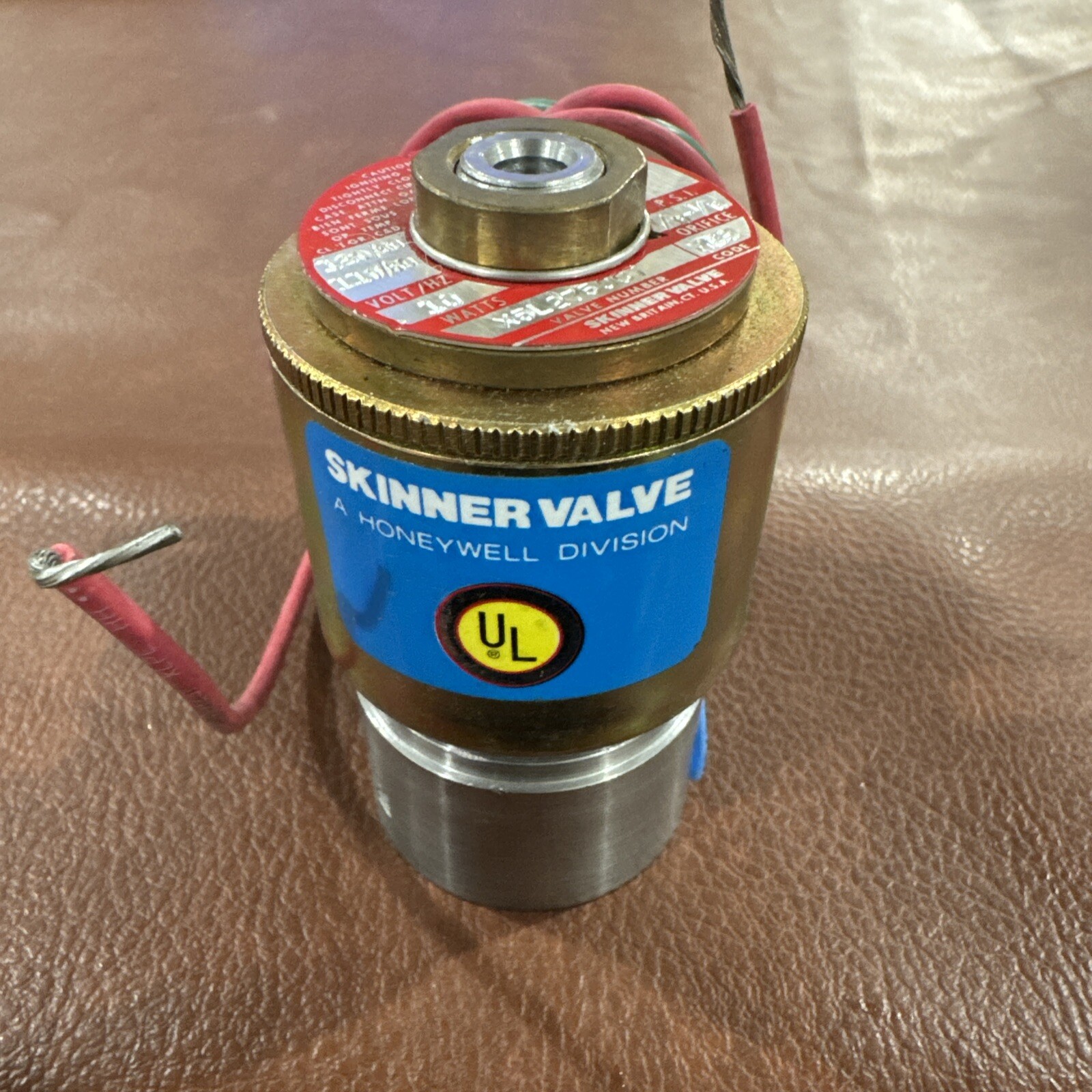 SKINNER ELECTRIC Valve Solenoid X5L2750CT 110/120V 100PSI orifice 1/16″ #GLB-2-5