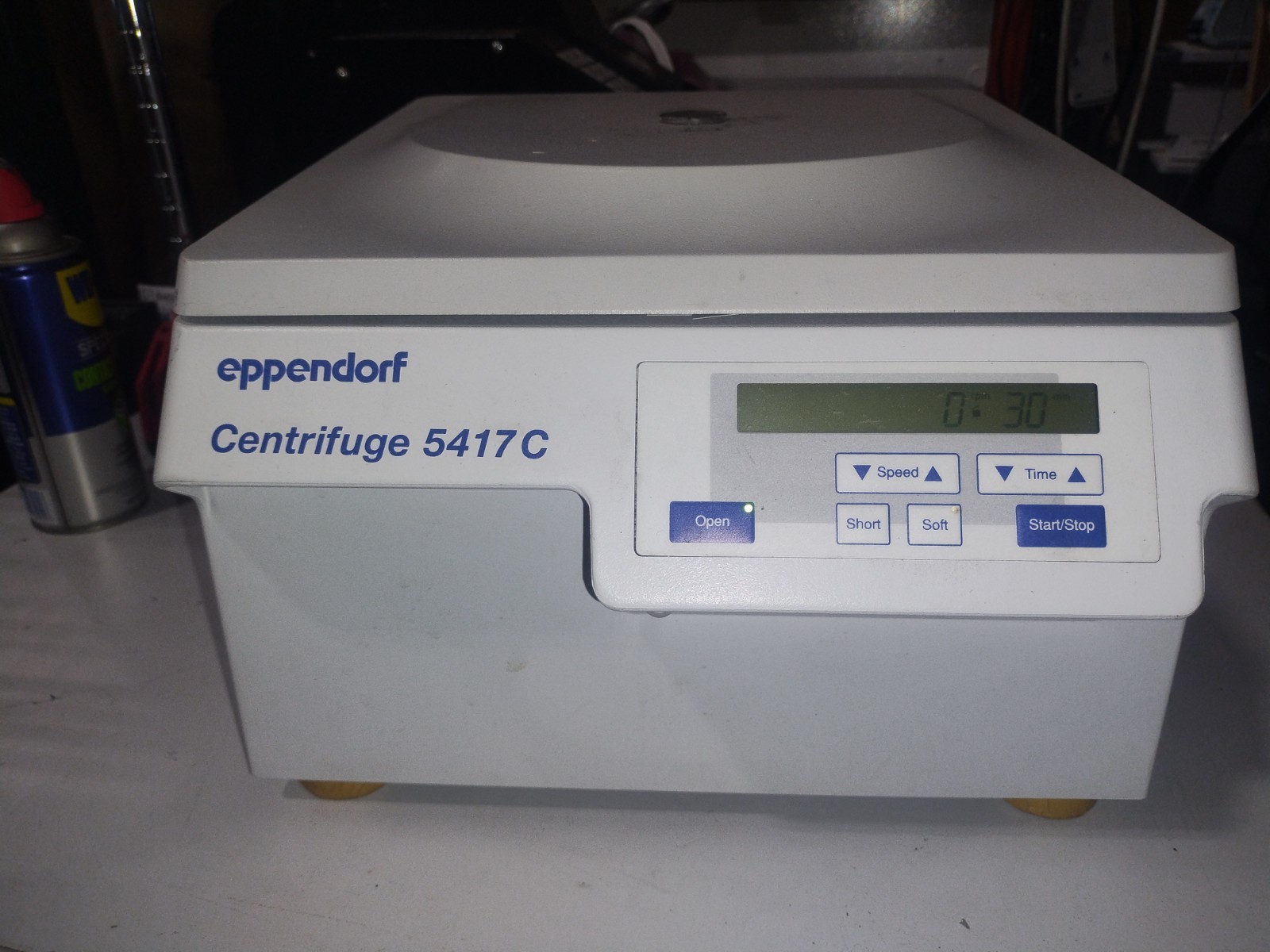 Eppendorf 5417C High Speed Digital Centrifuge with F45-30-11 Rotor, Tested