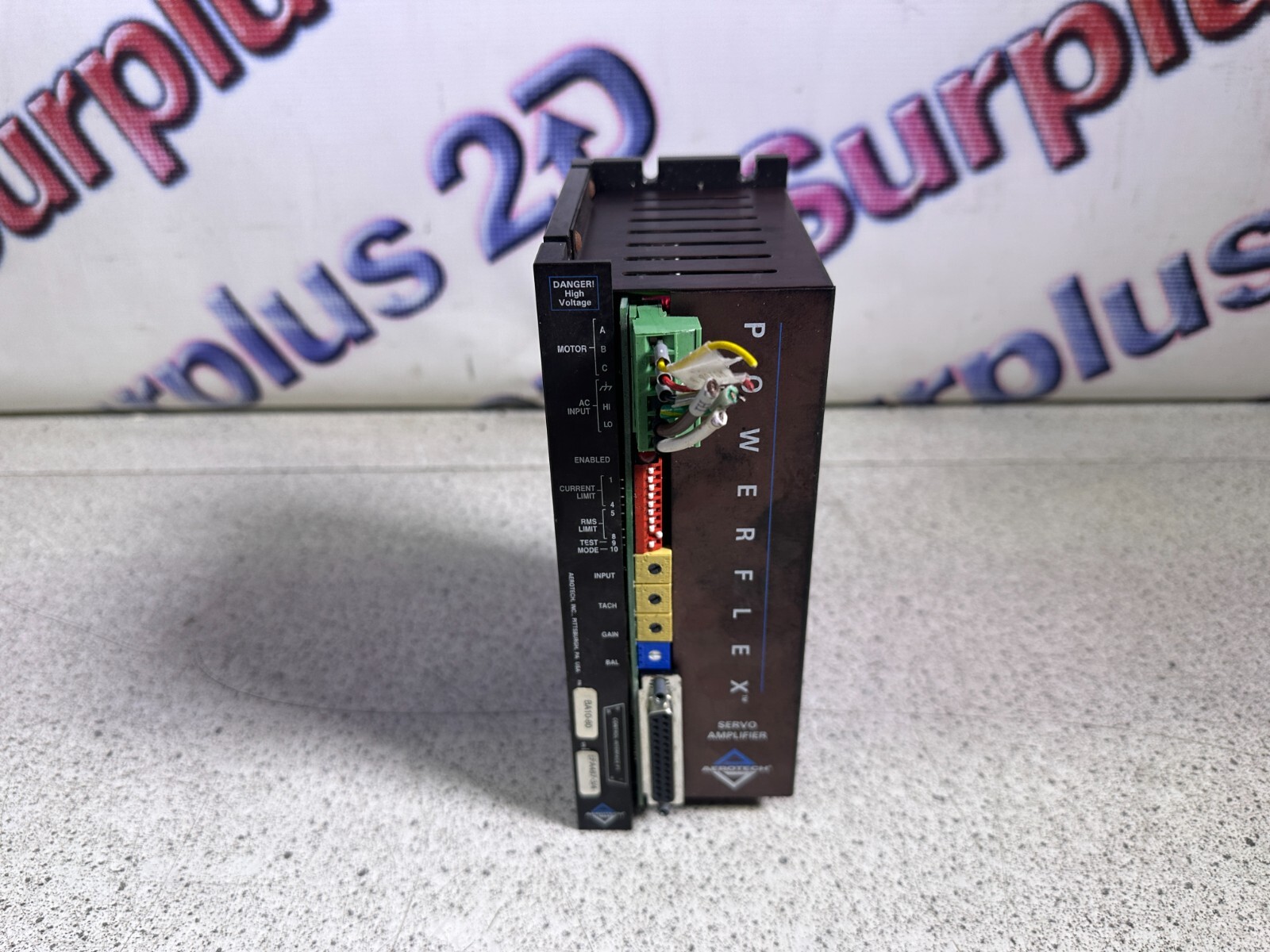 Aerotech Inc BA10-80 Servo Amplifier