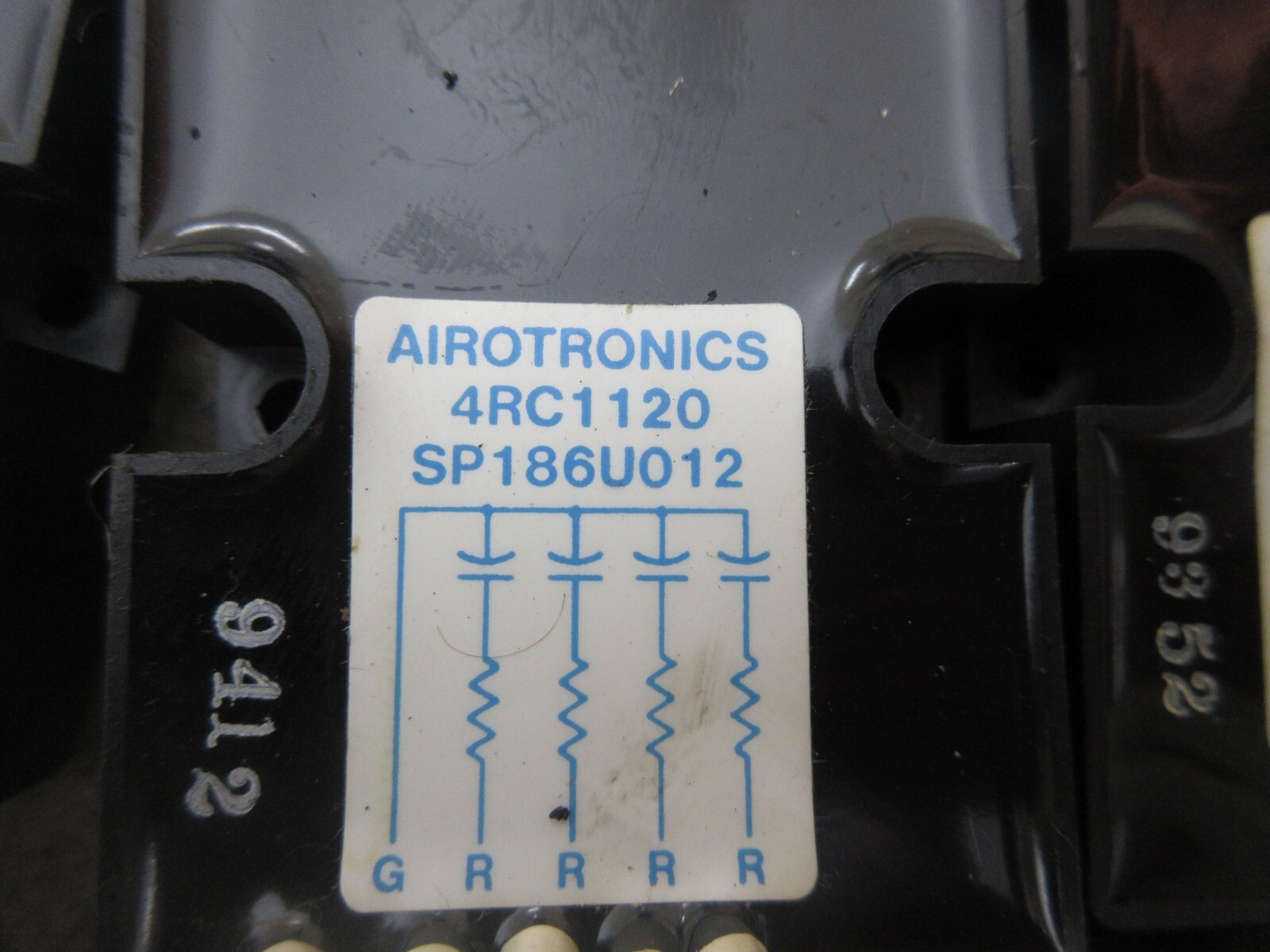 AIROTRONICS FUSE W/ WIRE 4RC1120 SP186U012 9412 LOT OF 4 PIECES