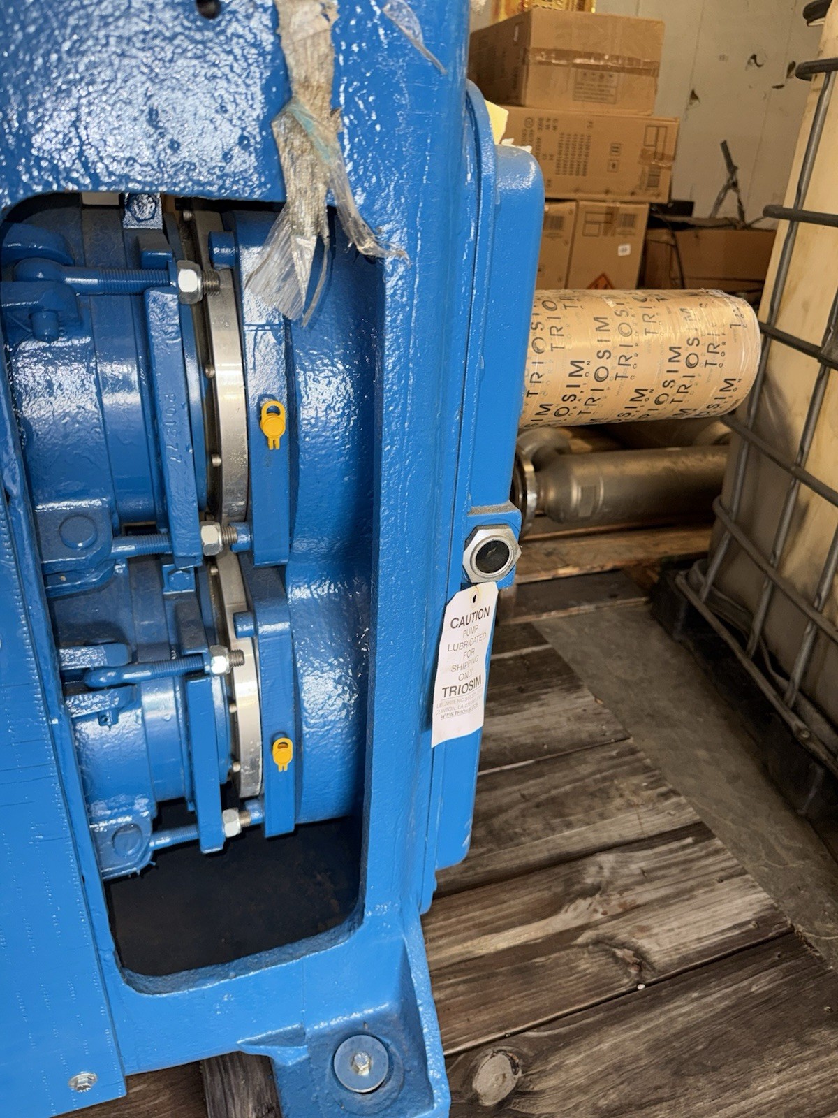 SUNDS PAPER STOCK PUMP. SIZE PTD-60 Rebuilt