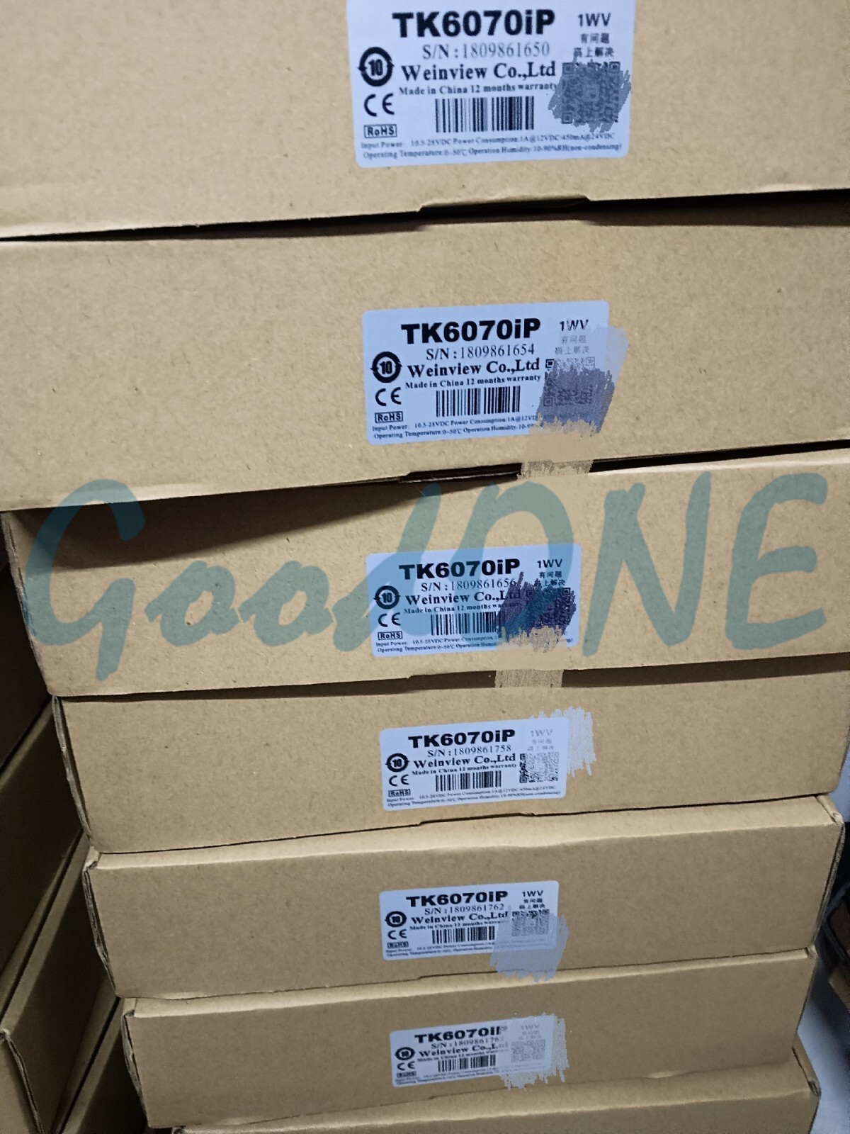 1PC NEW WEINVIEW TK6071iP 1WV HMI TOUCH SCREEN