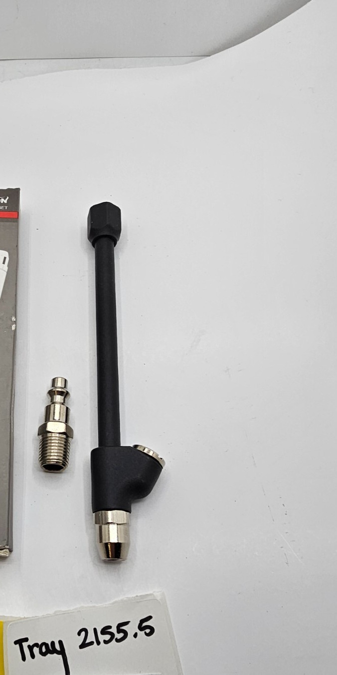 (QTY 2) Godeson Air Chuck 1/4″ FNPT Extended Reach Dual Head Chuck w/ Quick Plug
