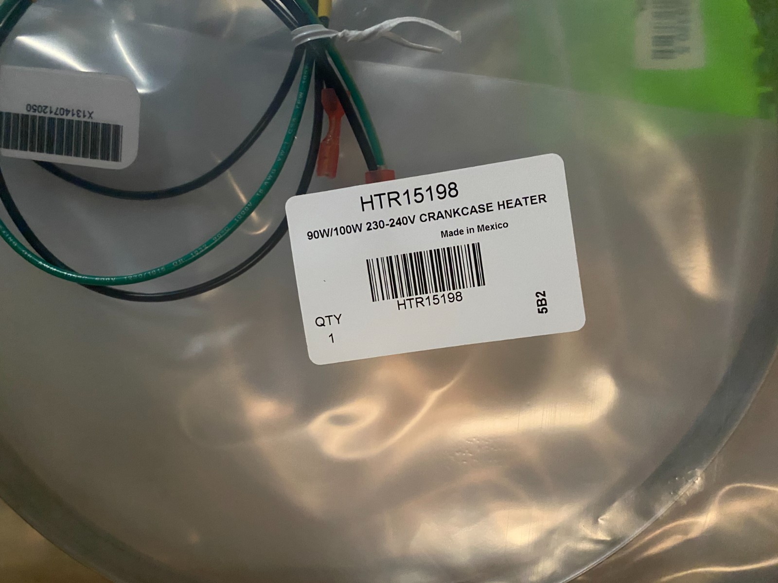 TRANE Crankcase Heater 100W 230V 18″, HTR15198