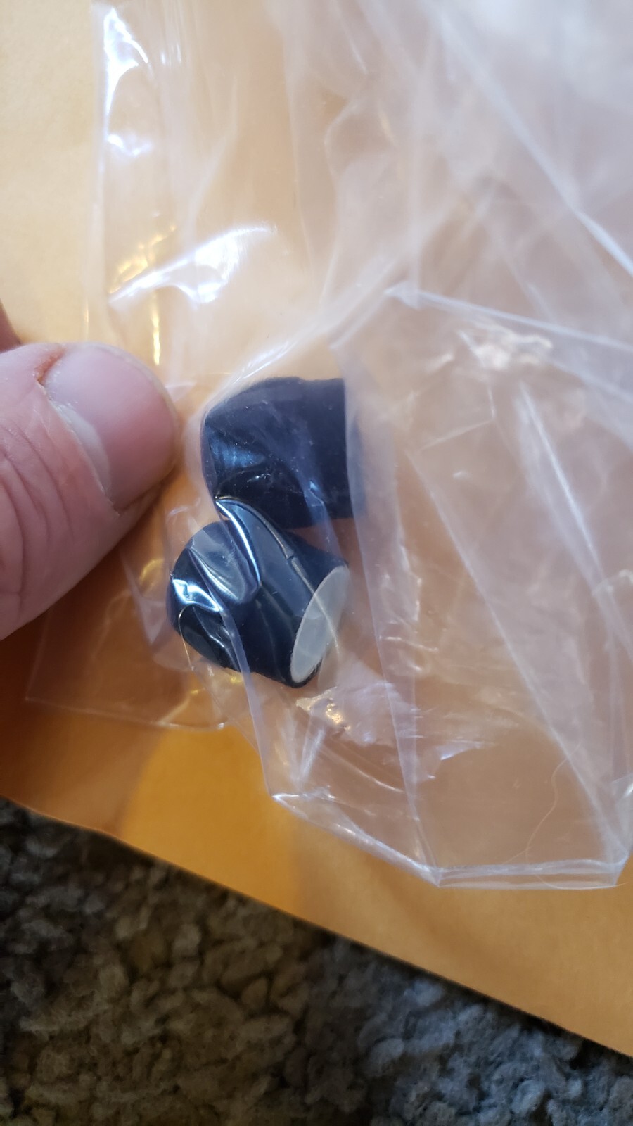 NOS OEM LOT of 2 Cobra Motorola Radio Volume VOL Knob 2-way # 3680529z01