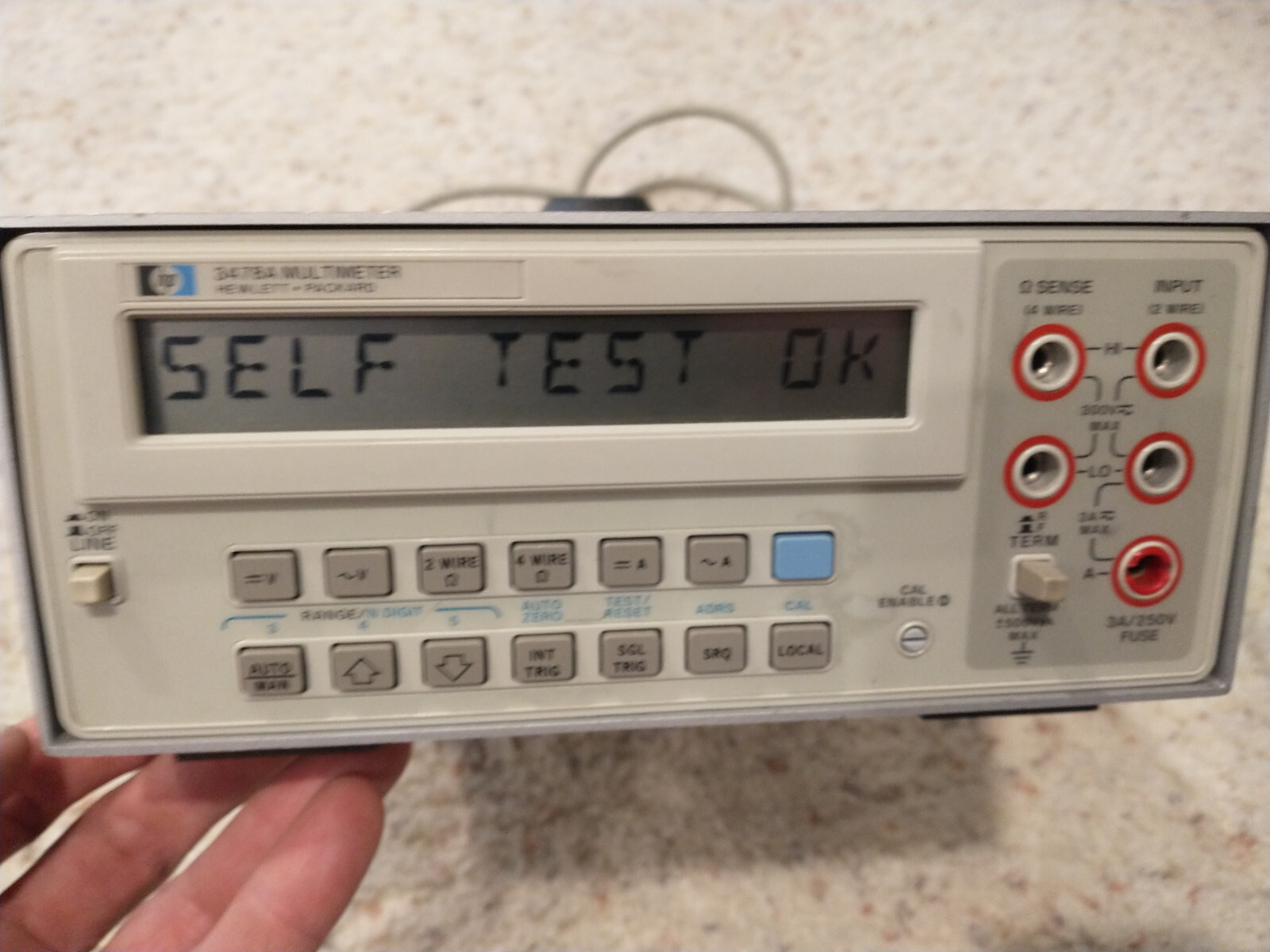 HP Hewlett Packard 3478A multimeter