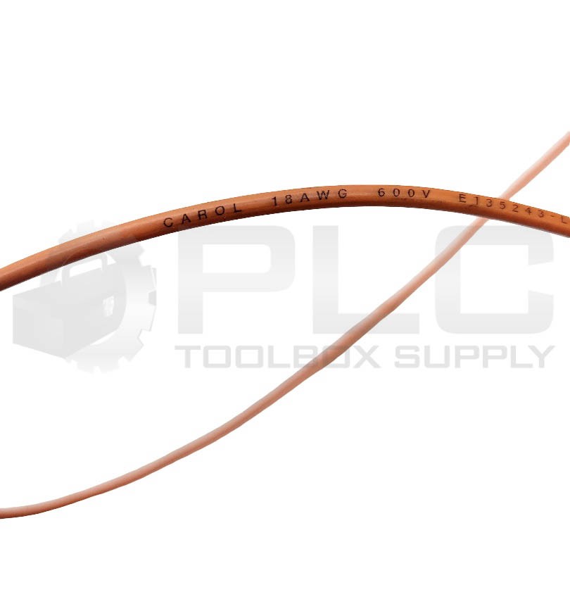NEW CAROL E135243-LN 18AWG SPOOL OF WIRE APPROX 250FT