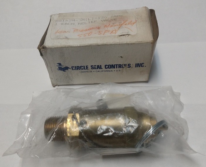 Circle Seal Low Manifold Relief Valve M5162N-3M(L)-130 ASME 550-SFA FAST SHIP