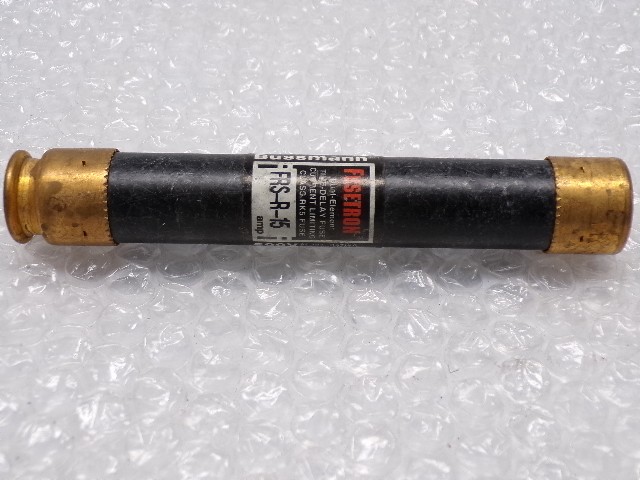 FUSETRON FRS-R-15 FUSE BLACK LOT OF 4 NSNP