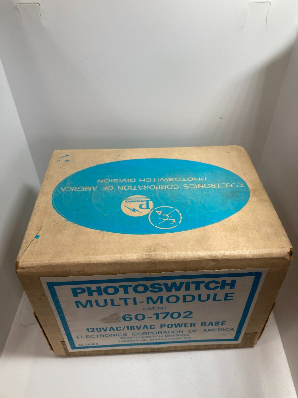 ELECTRONICS CORP OF AMERICA 60-1702 PHOTOSWITCH MULTI-MODULE 120VAC/18VAC NIB