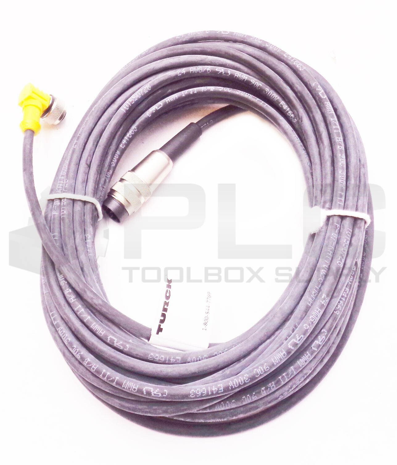 NEW TURCK BK5C10R CORDSET 6 PIN U2-07942