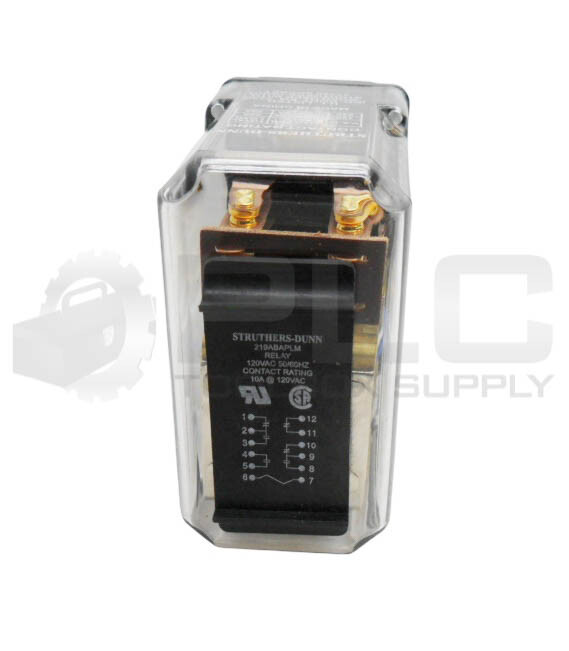 NEW STRUTHERS DUNN 219ABAPLM RELAY 120V 50/60HZ