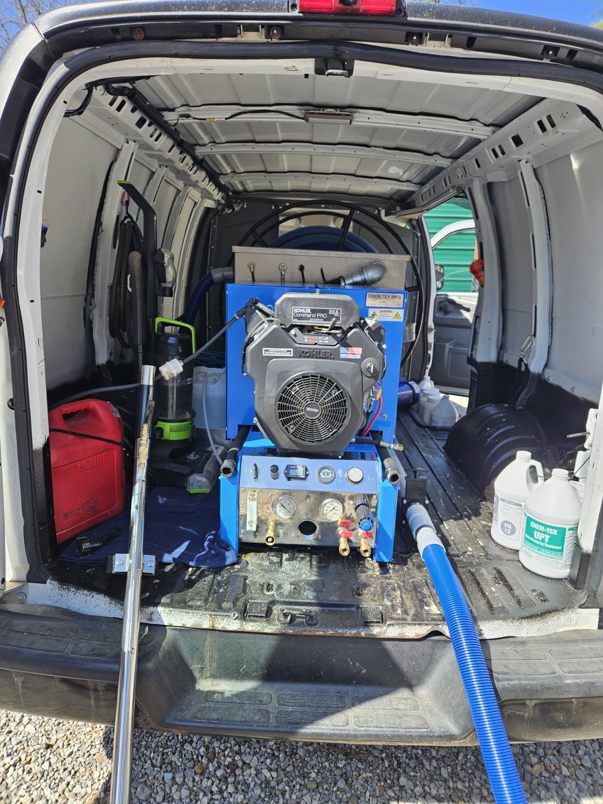 Truck Mount Carpet/tile Machine