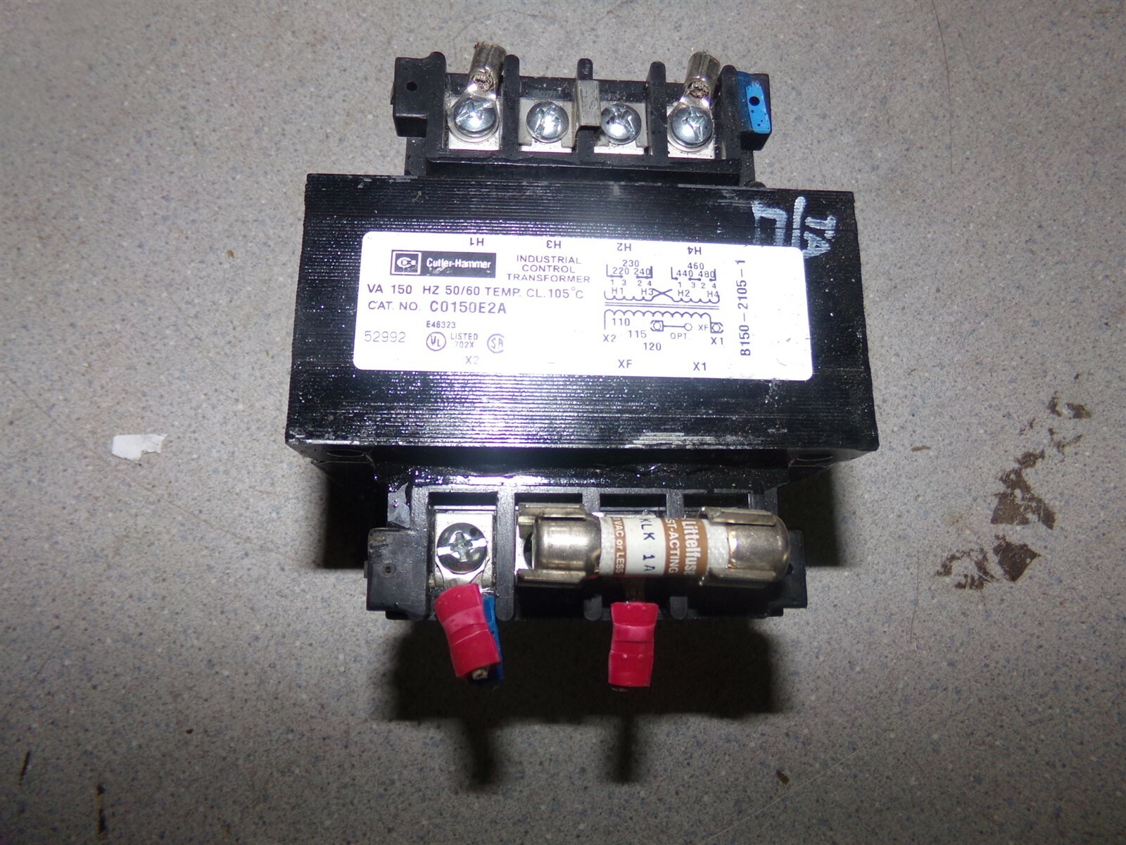 Cutler Hammer B150-2165-1 Transformer Assembly *FREE SHIPPING*