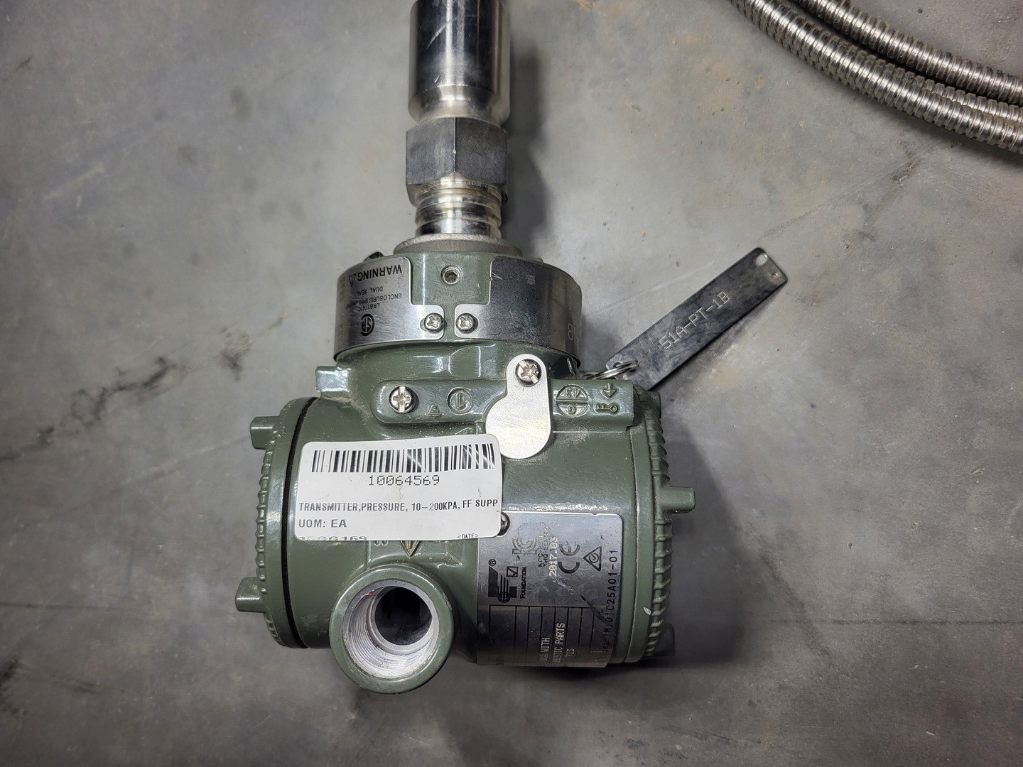 SURPLUS NEW Yokogawa EJA530E In-Line Mount Gauge Pressure Transmitter – Parts