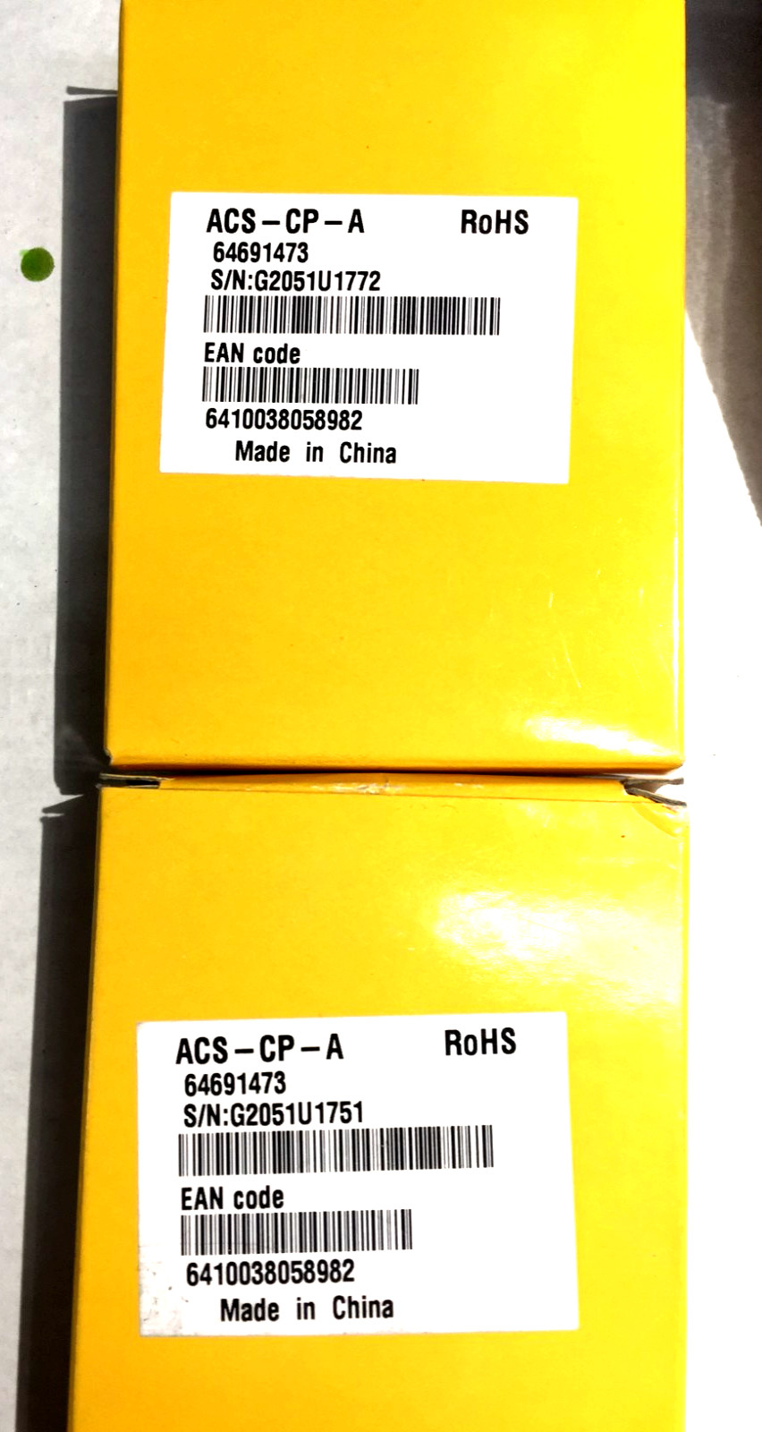 ACS-CP-A RoHS MODEL 64691473 EAN CODE 6410038058982 (M-T)