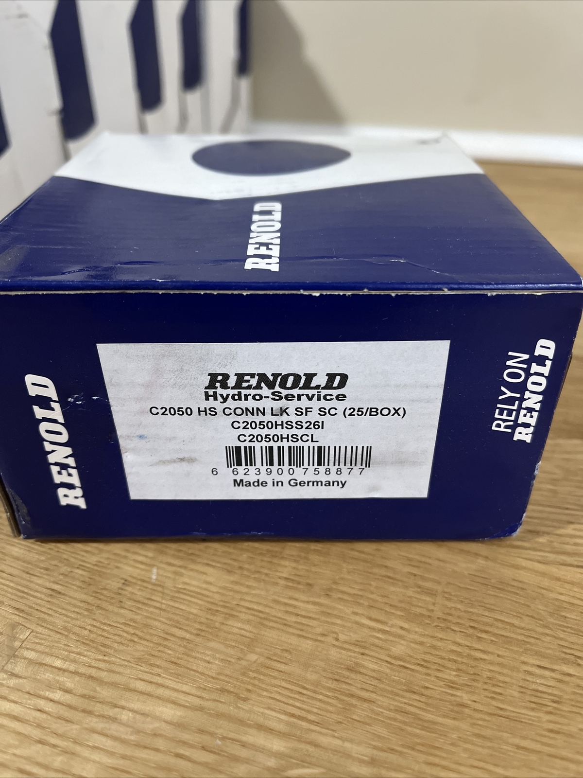 Renold Chain C2050 C2050HSCL Double Pitch Roller Chain Link – QTY 25. Box