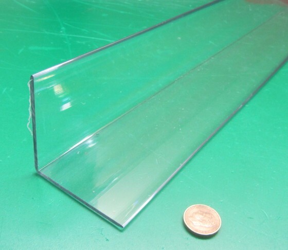 Polycarbonate Angle .100″ Thick x 2.50″ Arms x 48″ Long