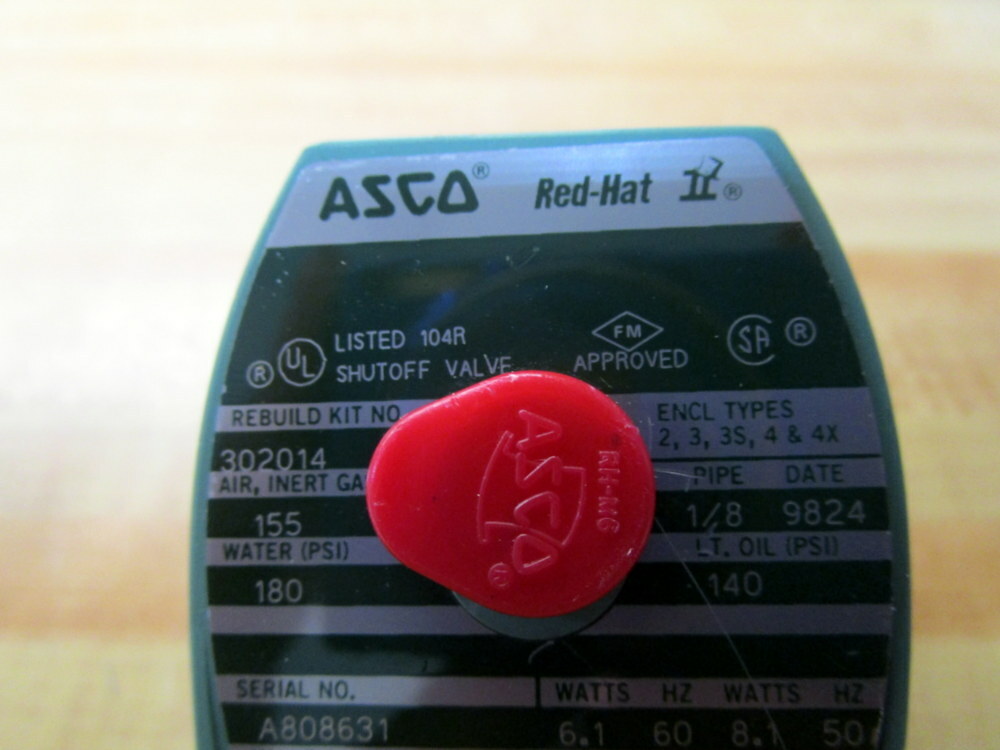 Asco 8262G2 Solenoid Valve