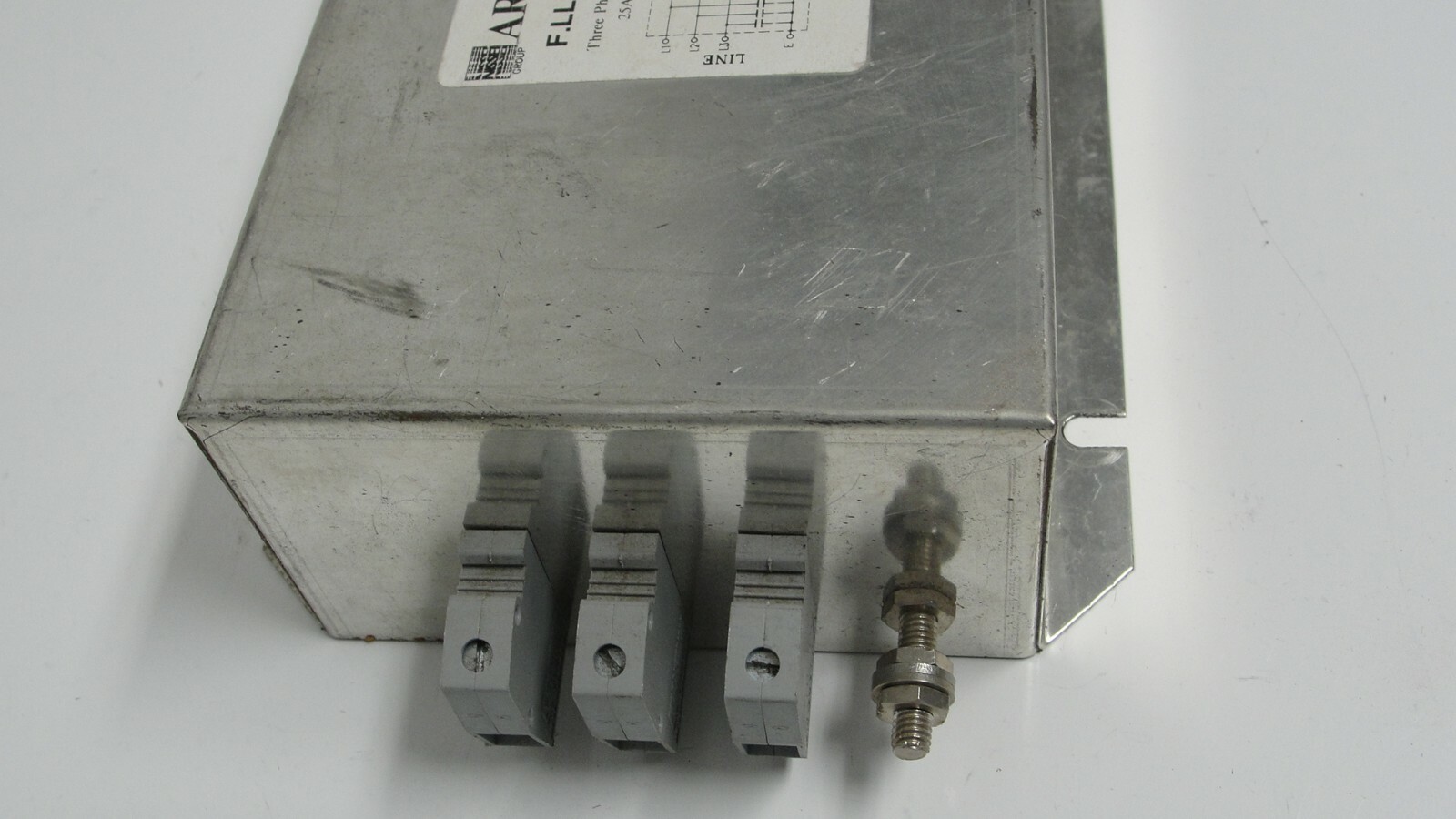 Arcotronics F.LL.D3.025A.AN.R1 three phase mains filter440 vac 25 amp