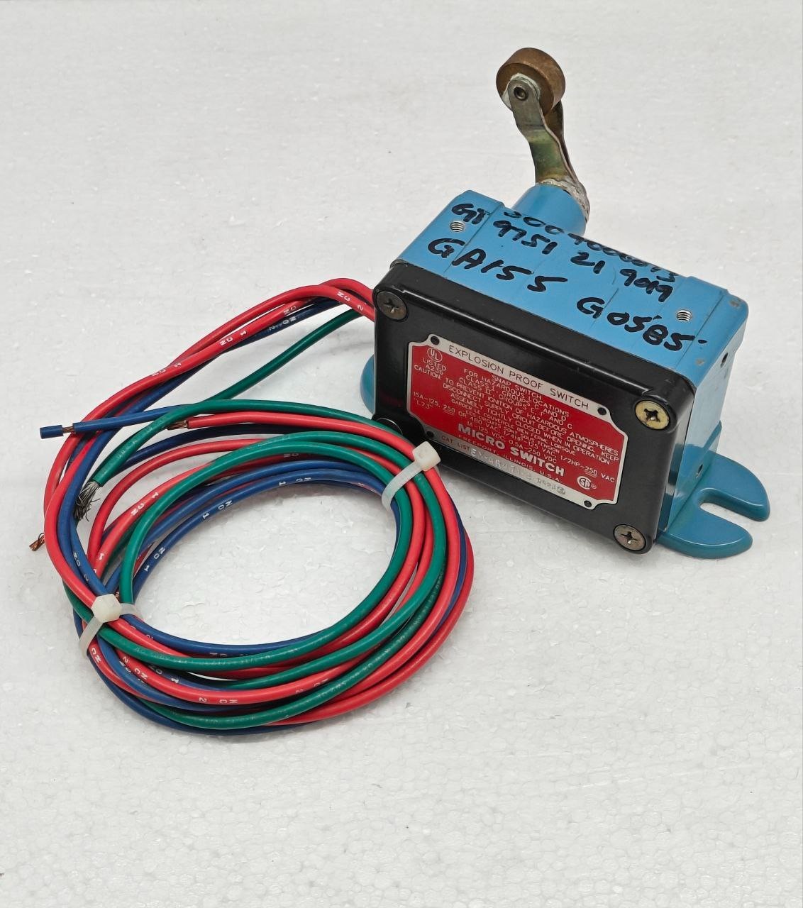 HONEYWELL SNAP SWITCH EX-AR471-3 EXPLOSION PROOF SWITCH