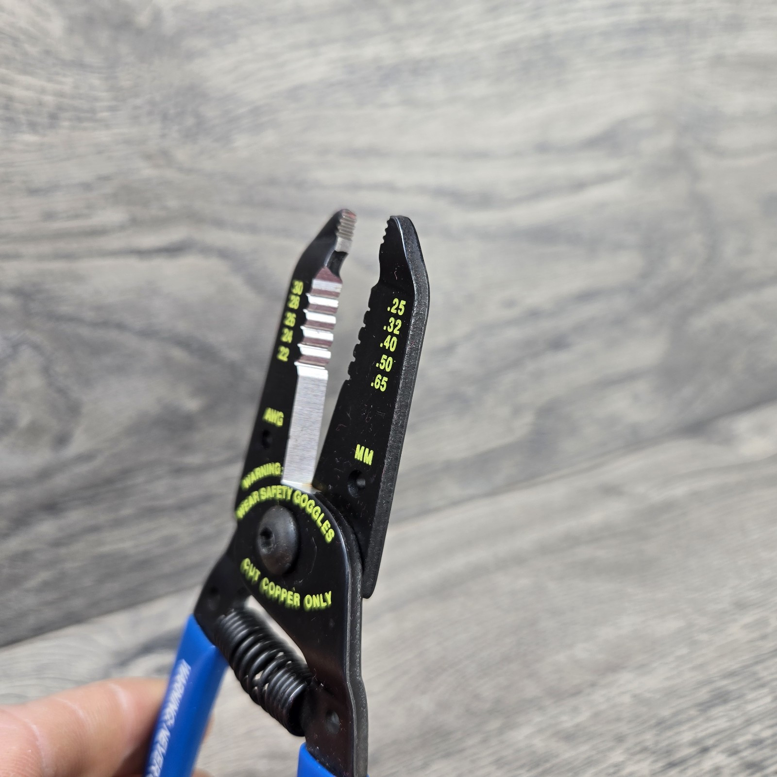 Imperial IE-180 Wire Stripper USA Made 30 AWG to 22 AWG Max Capacity Steel