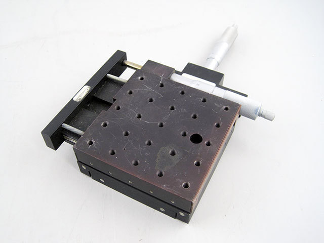 ORIEL 16331 & 16321 XY LINEAR MOTION STAGE WITH MICROMETERS ~ NEWPORT NRC