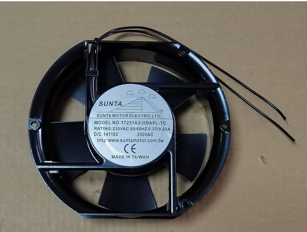SUNTA Cooling fan 17251A2-HBAPL-TC 230VAC
