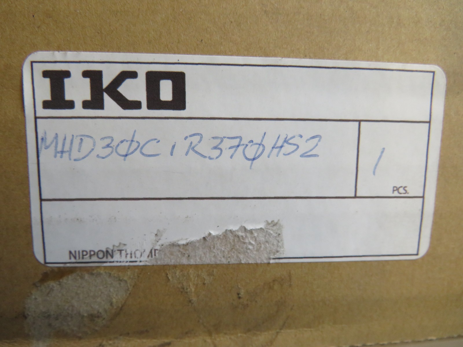 IKO MHD30C1R370HS2 Linear Guide MHD30C1 370mm Rail