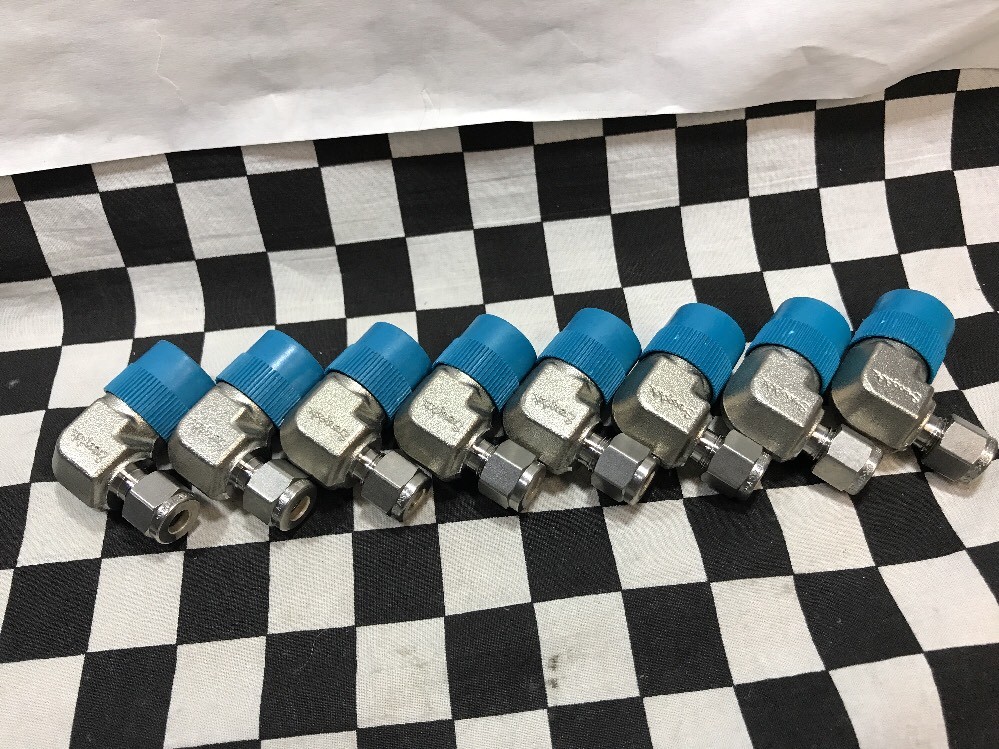 8x SWAGELOK Male Elbow 1/2″ NPT X 1/4″T, SS-400-2-8, SS40028, SHIPSAMEDAY #126B2