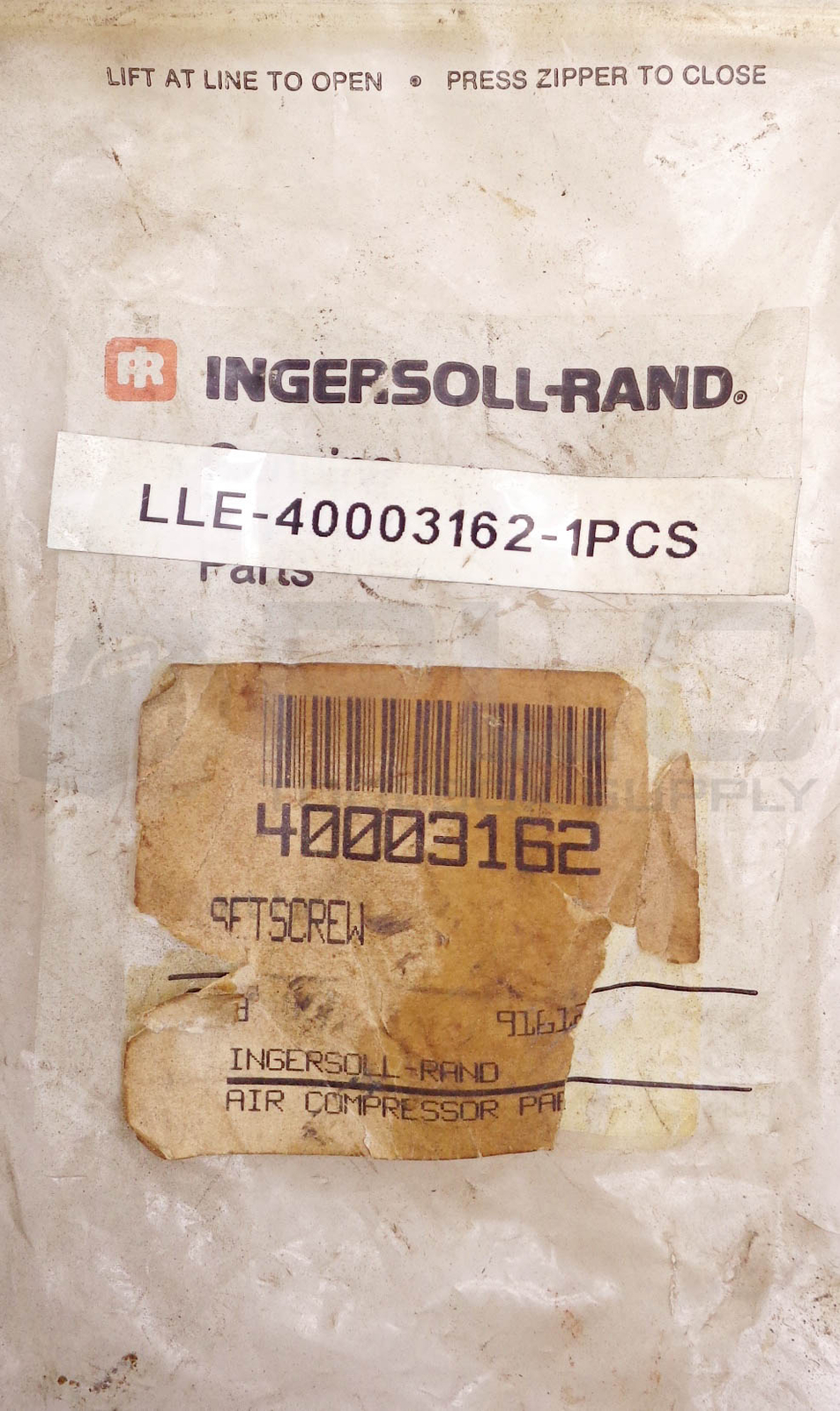 NEW INGERSOLL-RAND 40003162 REPLACEMENT SOFT SCREW FOR AIR COMPRESSOR