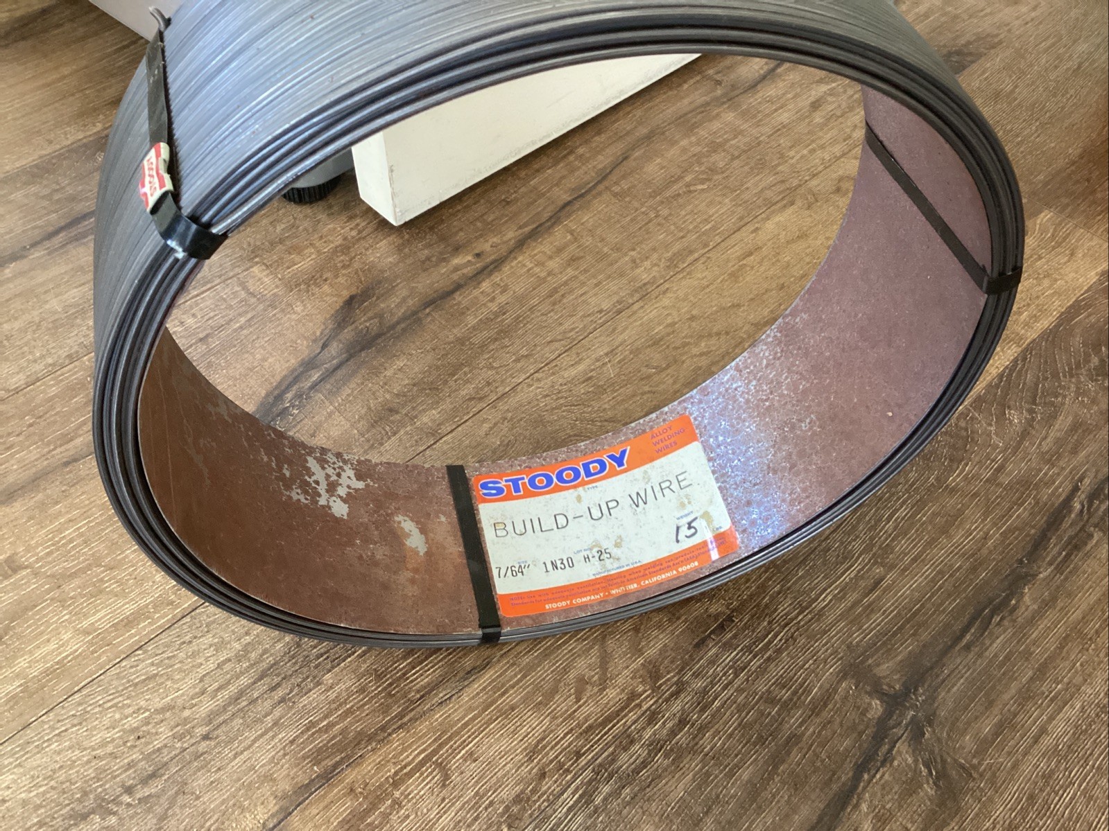 NOS Stoody Build Up Welding Wire 7/64”, 1N30, H-25, 15 LBS In Box Free Ship