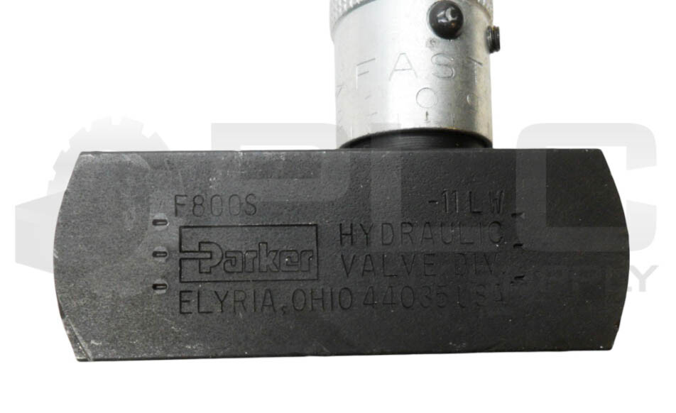 NEW PARKER F800S FLOW CONTROL VALVE 5000PSI 3/4″