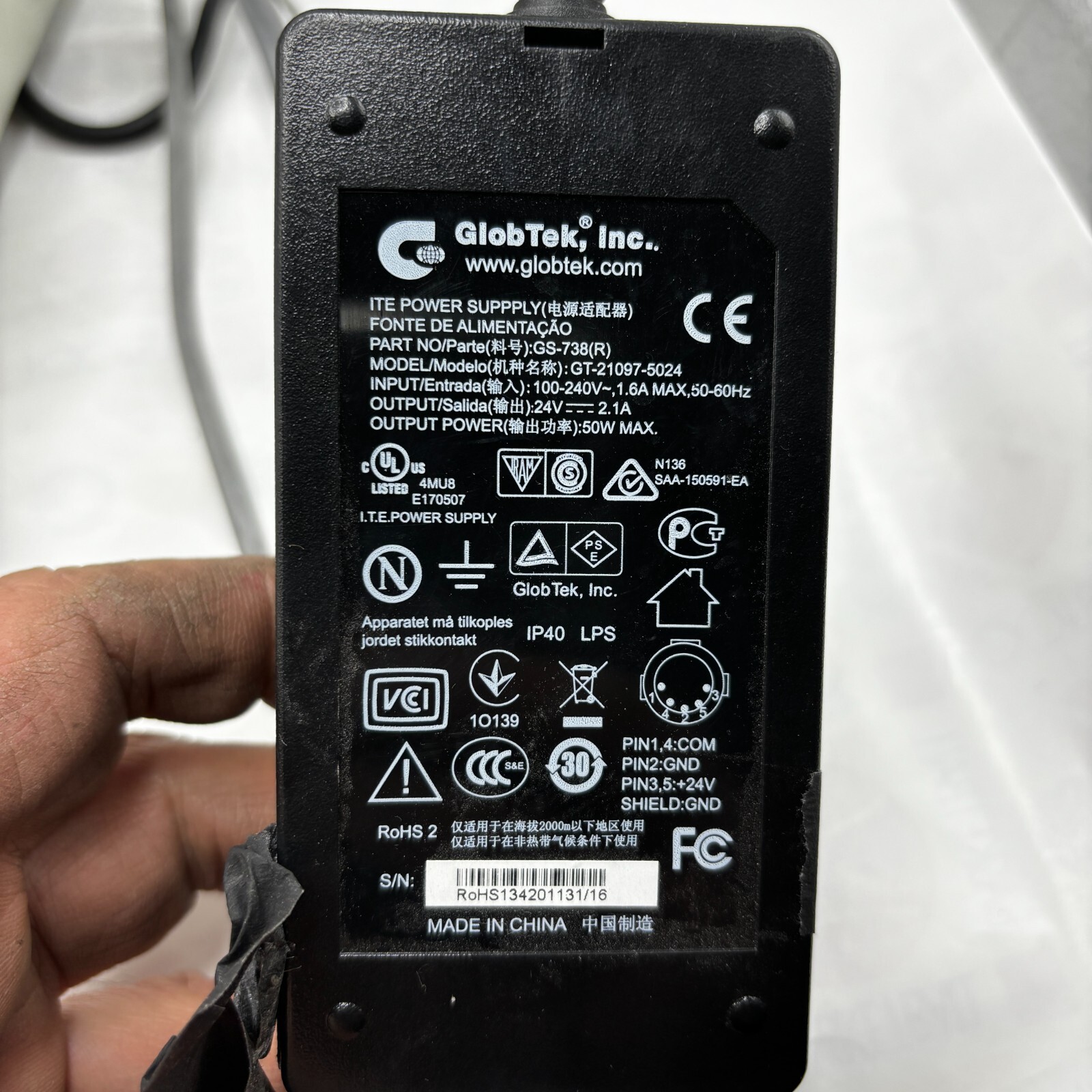 SPECTRA SYSTEM SN4000 8-PORT CONTROLLER MODULE UNIT W/ ITT POWER SUPPLY 🎯