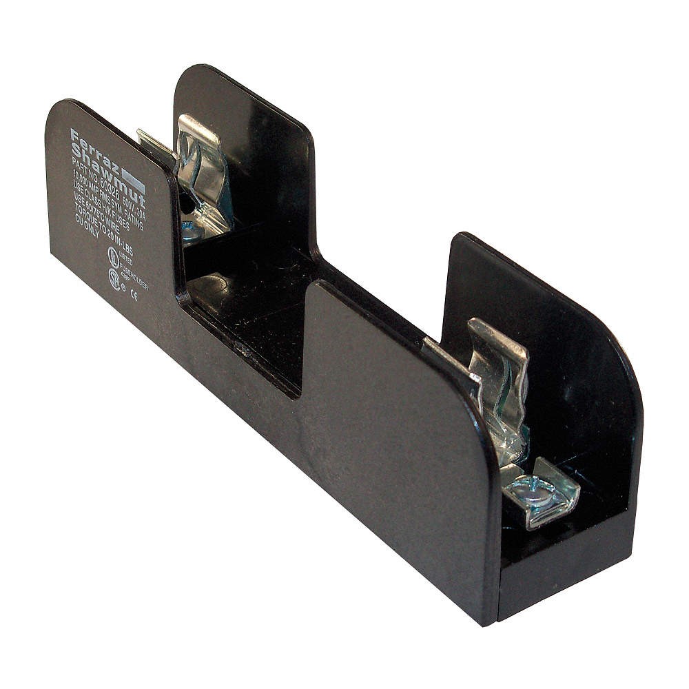 MERSEN 60326 Fuse Block,0 to 30A,K5/H,1 Pole 5LDC3