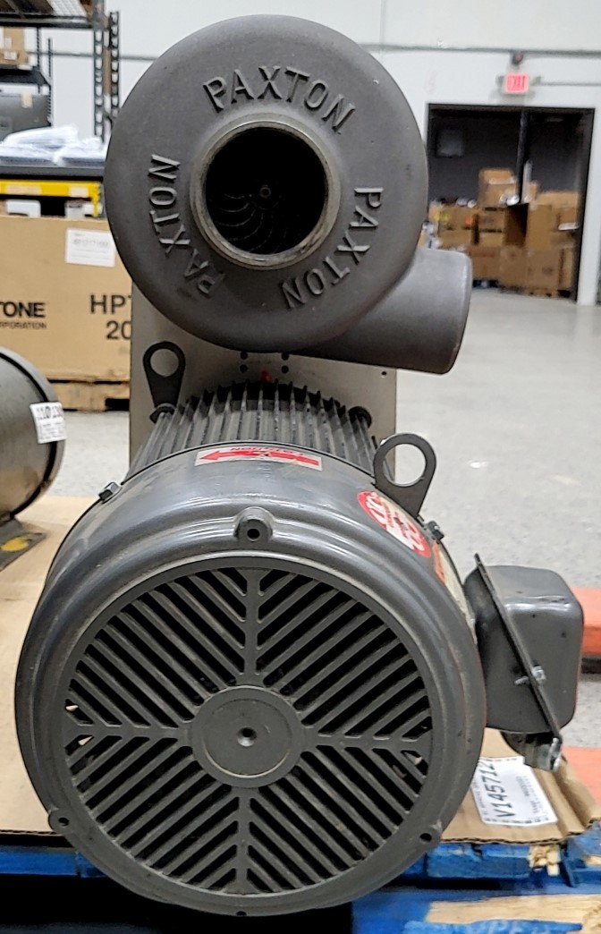 PAXTON AT1000B Centrifugal Type Blower W/ US Motors H24410A 15HP 50HZ SEE NOTES